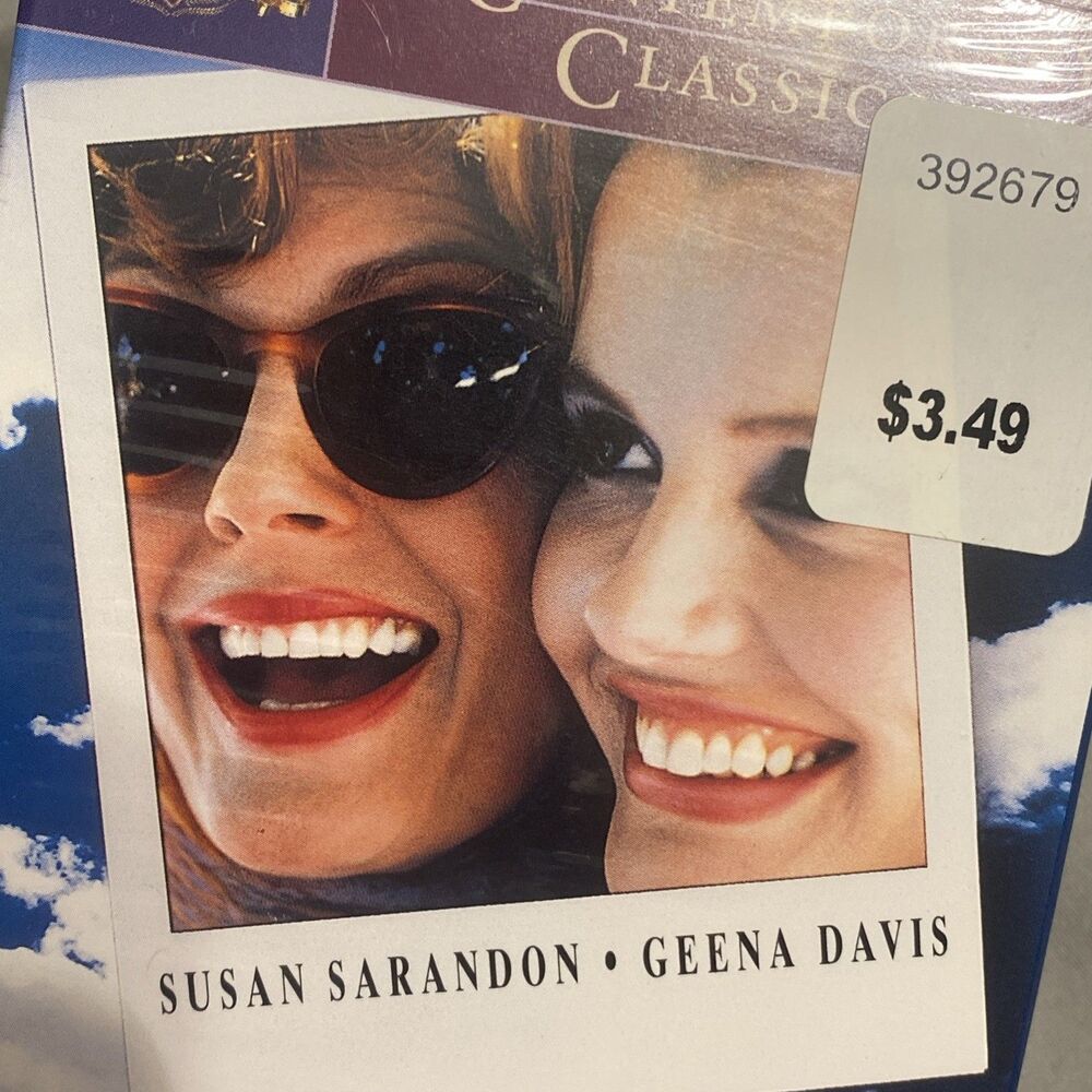 Thelma & Louise VHS New And Sealed Classics Susan Sarandon Brad Pitt Geena Davis